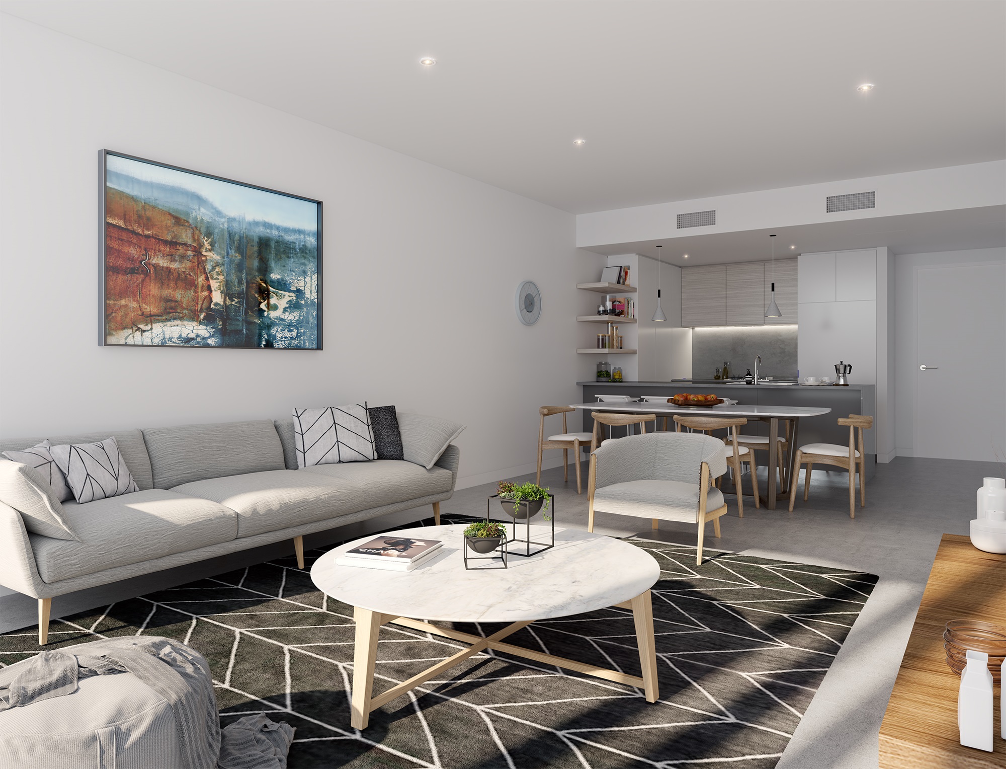 Compass Living Area